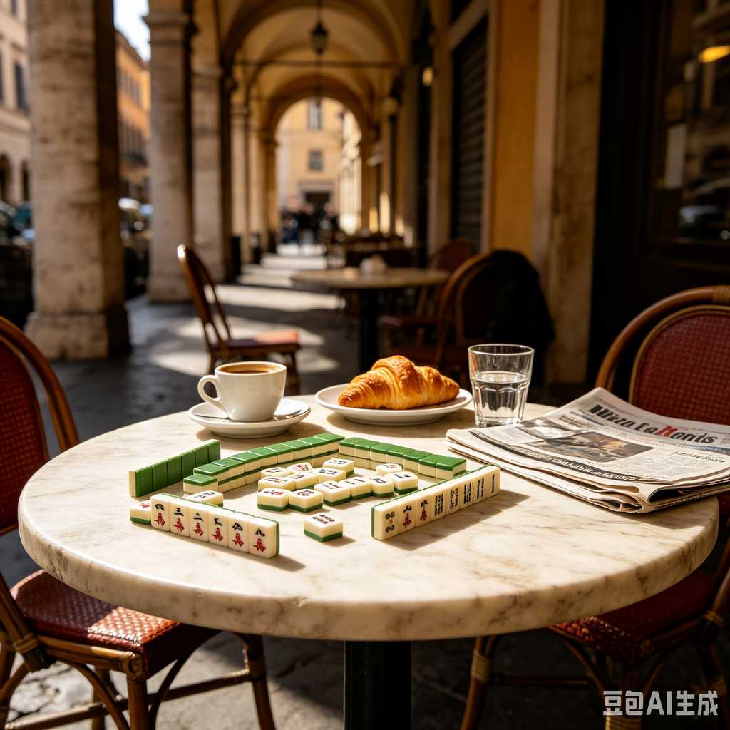 large print mahjong set